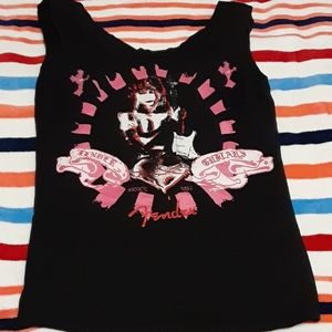 Fender tank top  gently worn